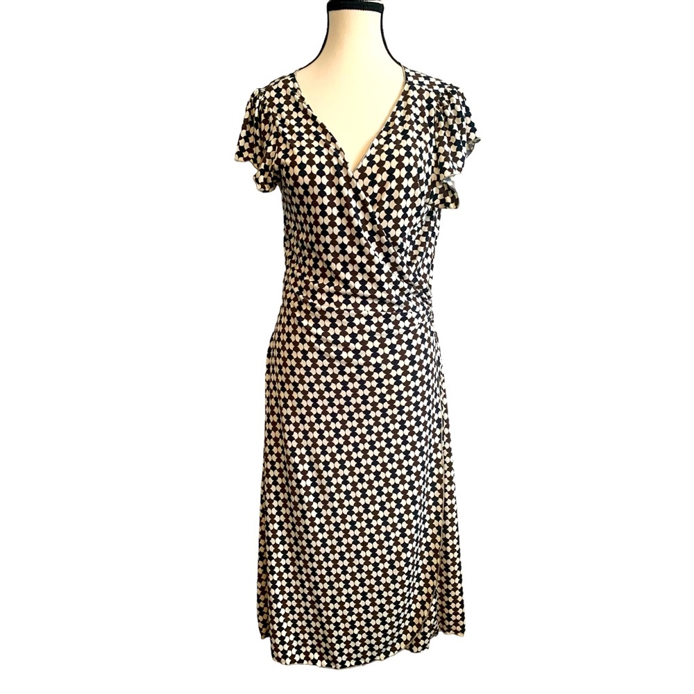 MAX STUDIO Wrap Woman’s Short Sleeve Dress FREE SHIPPING